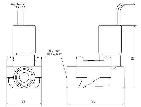 Geva 75 solenoid Valves