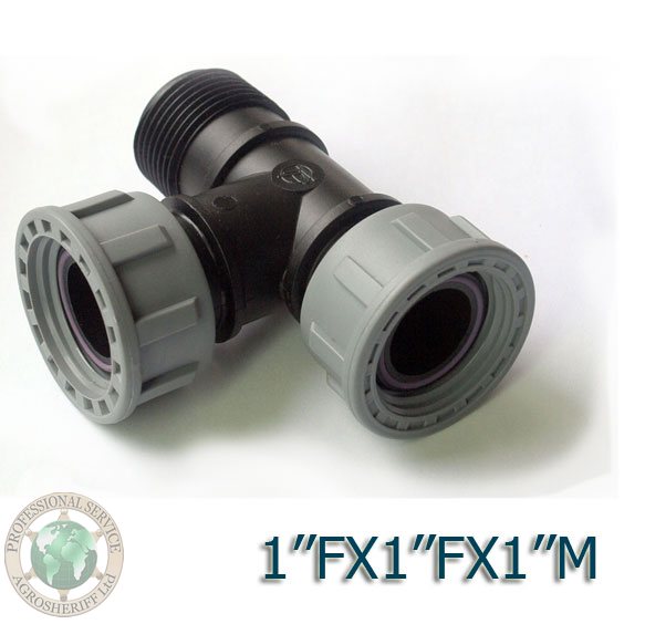 Tee swivel 1'' M/2F  (STMF1)