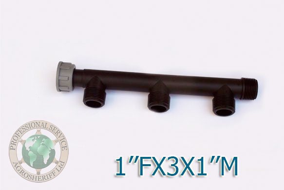 swivel manifold M 1''FX4X1''M